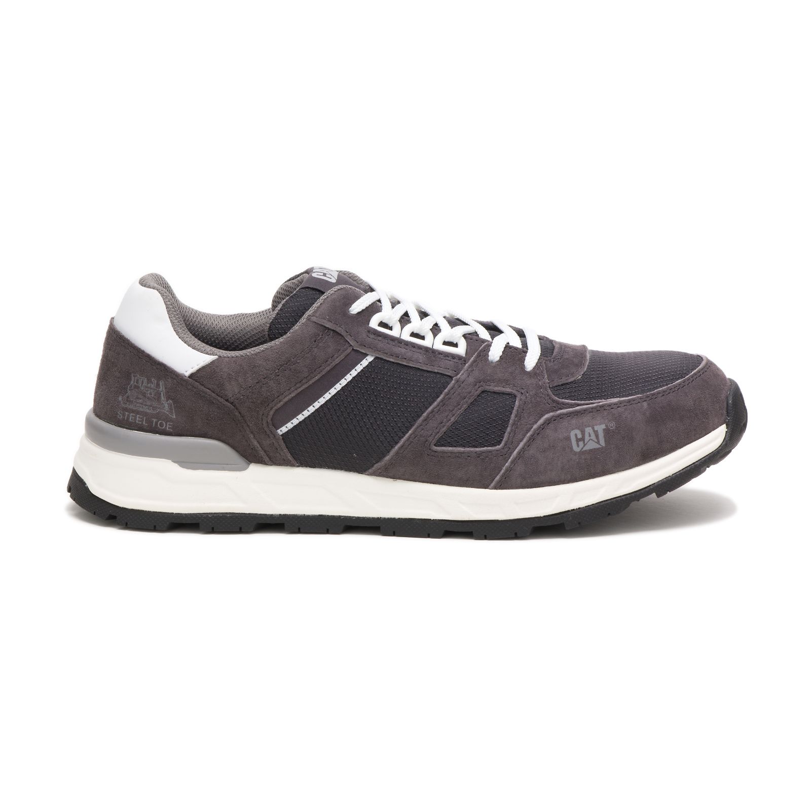 Caterpillar Woodward Steel Toe - Mens Sneakers - deep grey - NZ (589PUCIXZ)